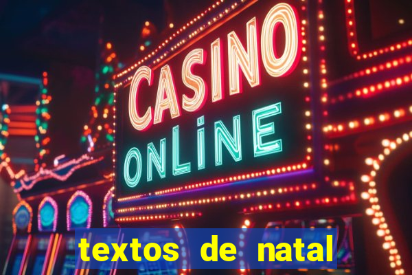 textos de natal para imprimir